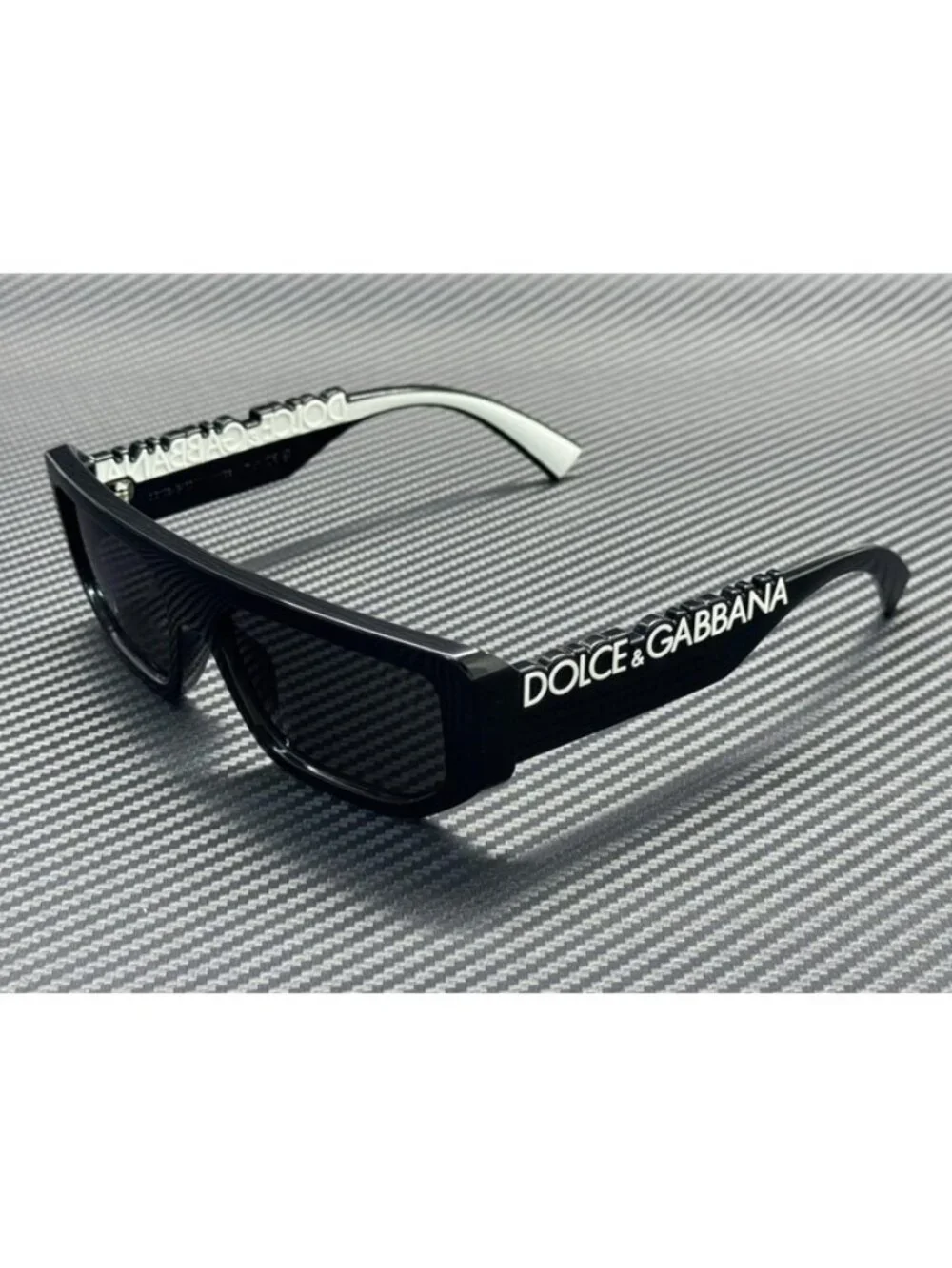 New Dolce & Gabbana Men Black Sunglasses 56-16-145